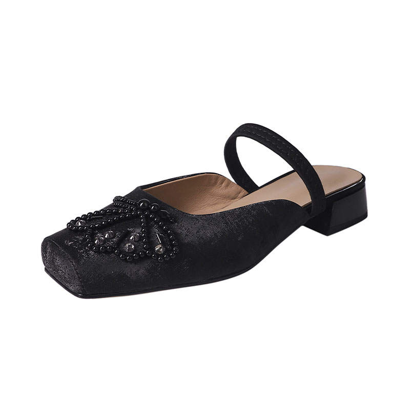 Echo&yolo Abrasion Resistant Closed Toe Slippers Women's