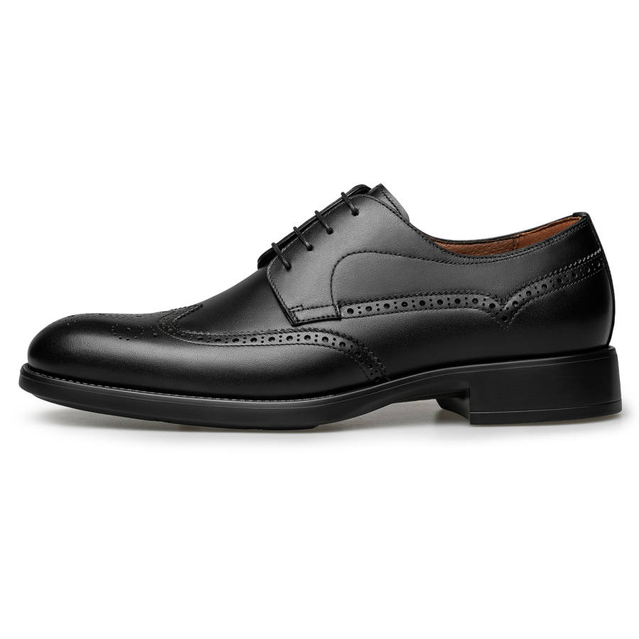 ZRO Dress Shoes Men's Low Top Black/Brown