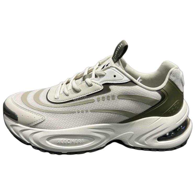 Skechers Uno Low top Casual Shoes Men's Beige Green