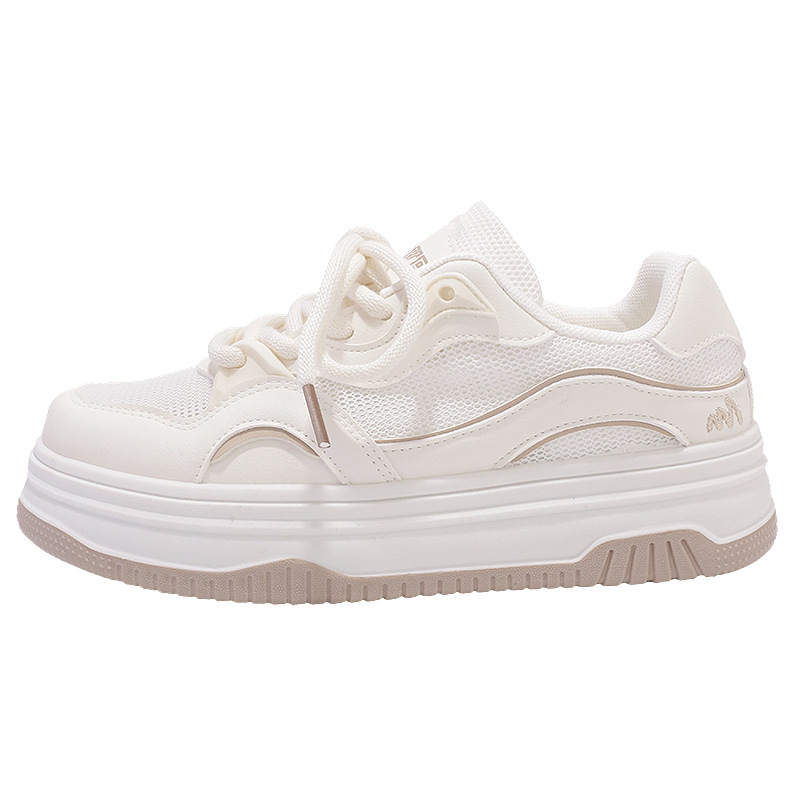 Alxnan Pu Low top Skateboard Shoes Women's Ecru