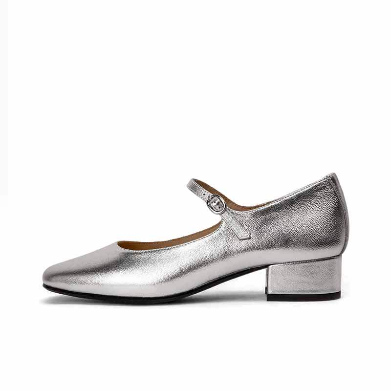 SHOEMAKER QUEEN Top Grain Cow Leather Casual Shoes Women's