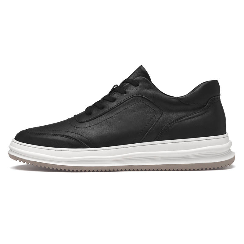 GONGNIUMEILI Pu Low top Skateboard Shoes Men's