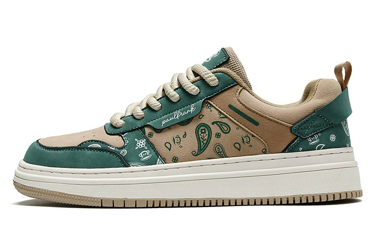 PAUL FRANK Fall, Casual Comfortable And Breathable, Fleece Lined Slip Resistant Slip Resistant Low top Skateboard Shoes