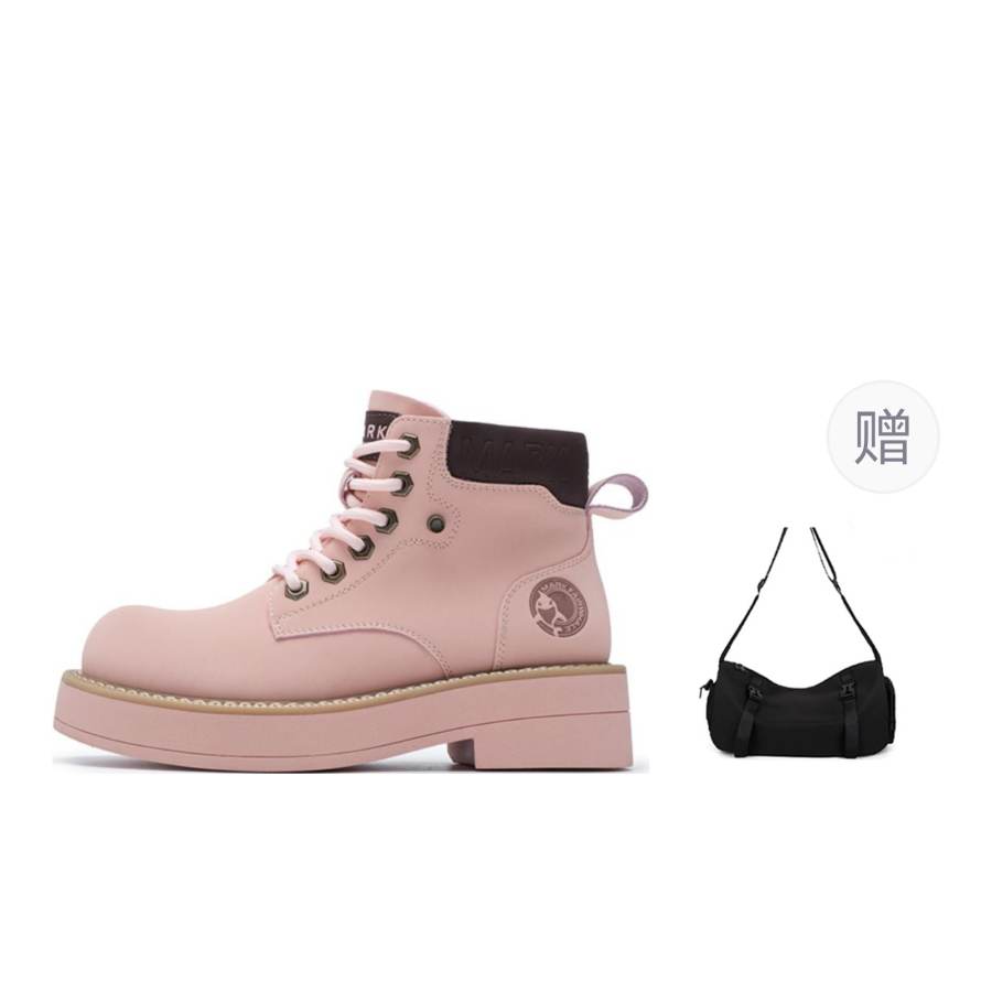 FAIRWHALE FAIRWHALE Combat Boots Unisex Black