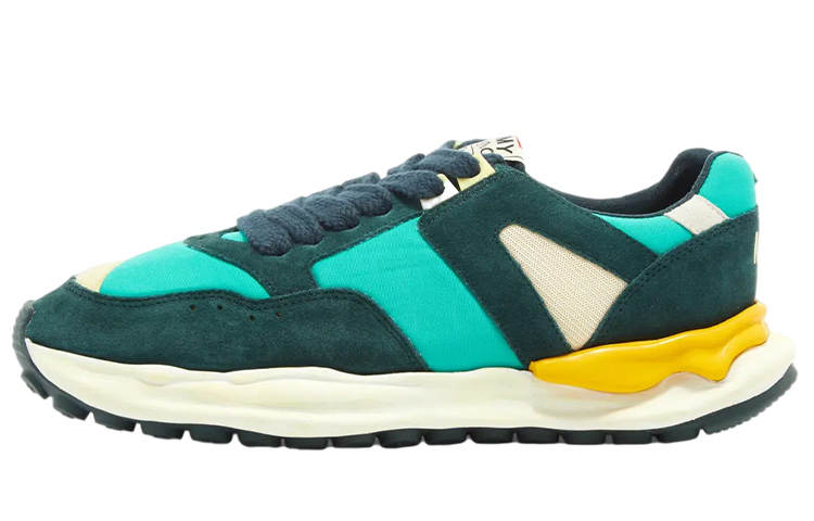 MIHARA YASUHIRO Nigel Cabourn x MIHARA YASUHIRO Abrasion Resistant Low top Sports Casual Shoes Men's Green