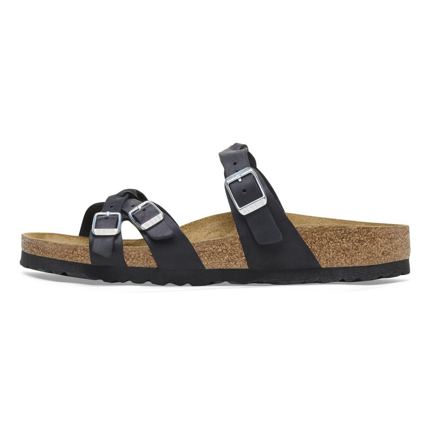 Birkenstock Franca Braided EVA Slip Resistant Slip Resistant Slide Slippers Women's Black Narrow