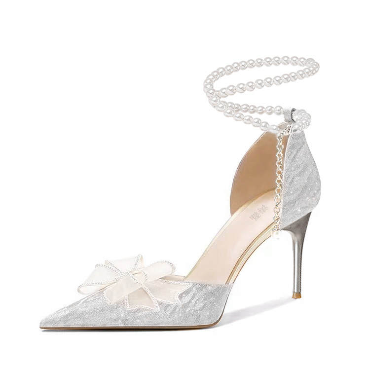 TAOLEI Pu Slim Heel High Heels Women's