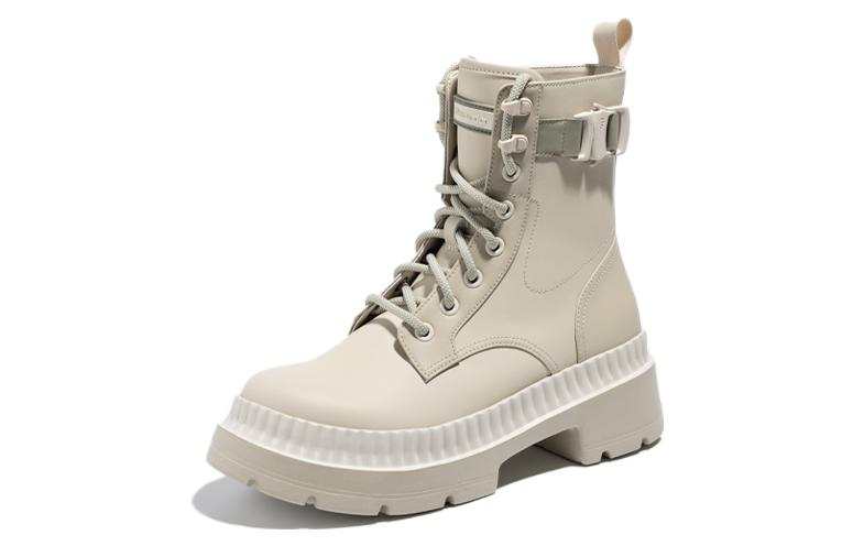 BENEUNDER Crew Combat Boots 5.5cm Women's