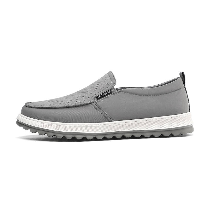 SEPTWOLVES Slip Resistant Slip on Lace Free Casual Shoes Men's HD