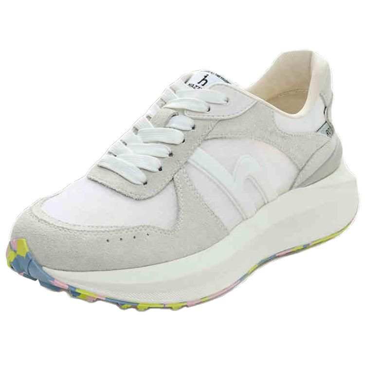 HAZZYS Cow Split Leather Low top Chunky Sneakers Women's