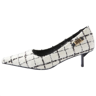 IMMI Slim Heel High Heels Women's White Black