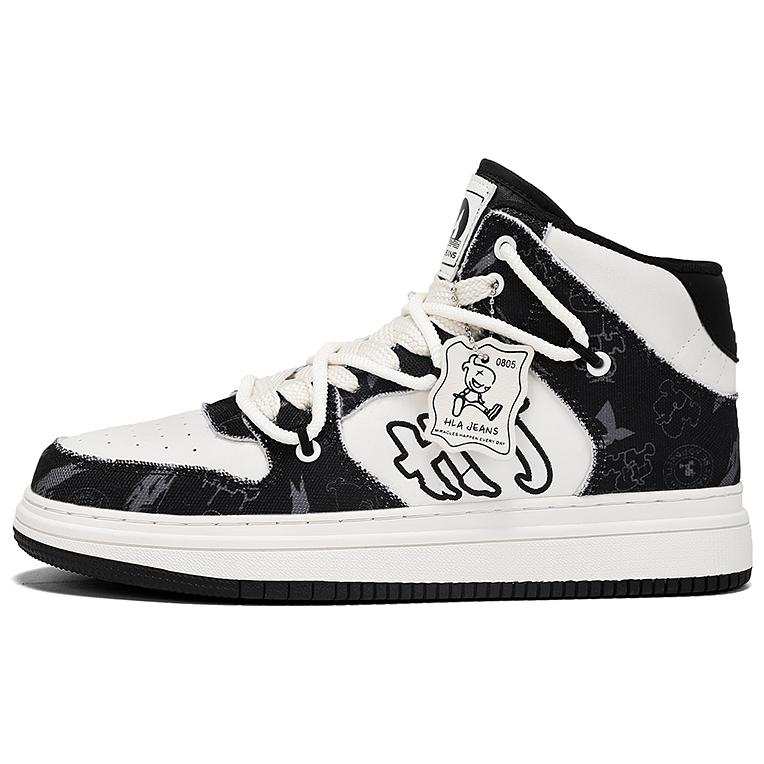 HLA JEANS High top Skateboard Shoes Unisex