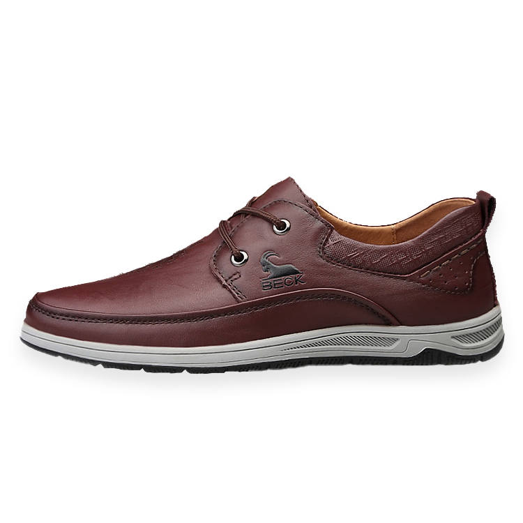 BECK Cow Leather Casual Leather Shoes Men's
