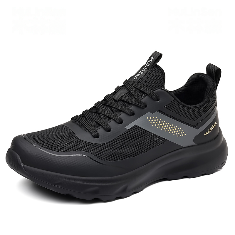 Mulinsen Slip Resistant, Breathable, And Comfortable Cushioning Coverage Low Top Casual Shoes Men's