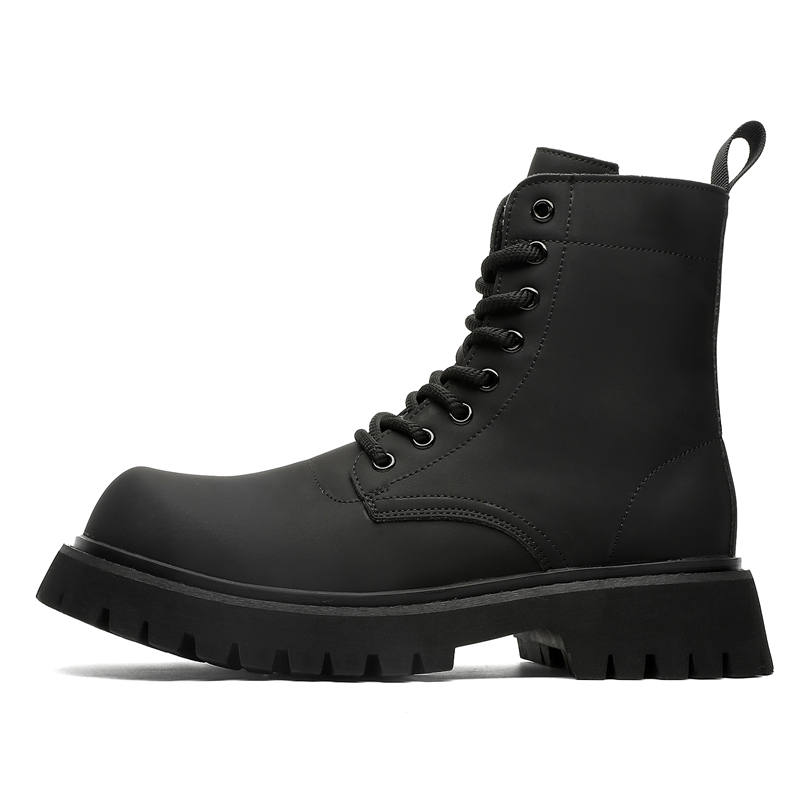 V05 V05 Short Combat Boots Men's Black