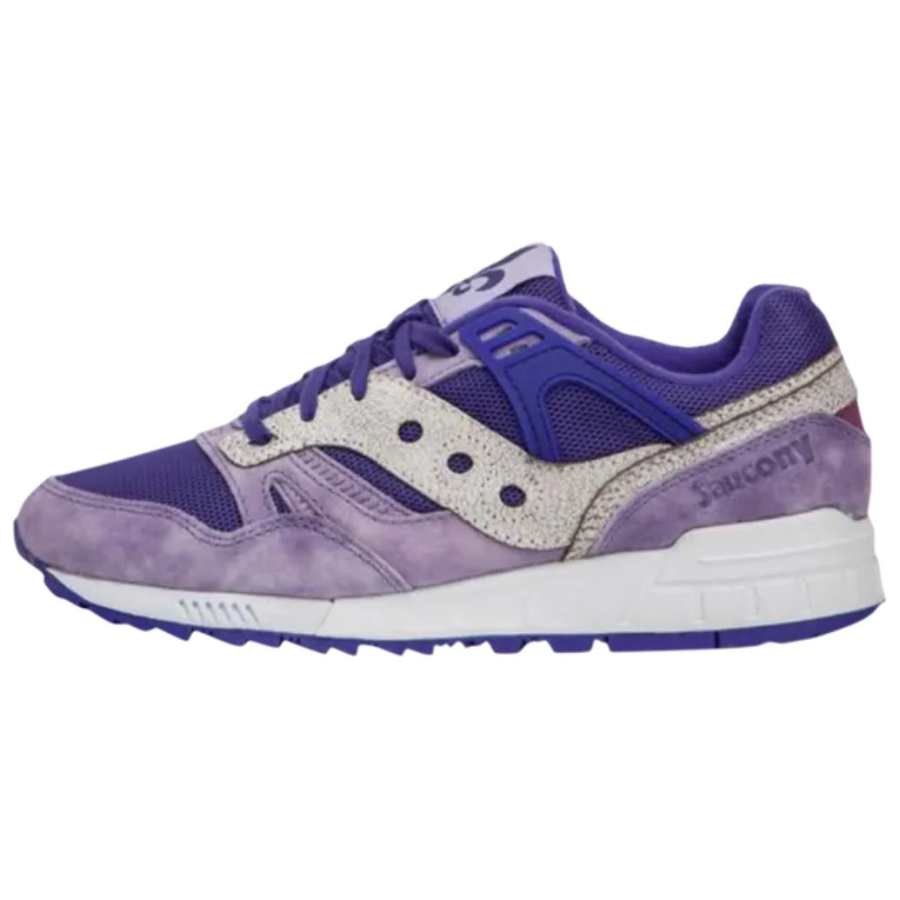 Saucony Slip Resistant Abrasion Resistant Low top Casual Shoes Men's Purple