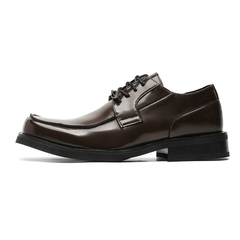 DAOTUSEN Dress Shoes Men's Low Top Black, Brown