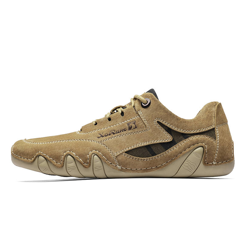 XIBUGONGYANG Pigskin Low top Casual Shoes Men's