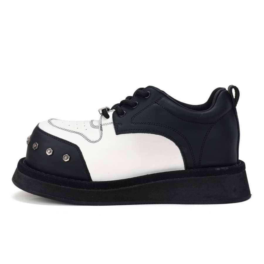 SUFEIDIMAN Top Grain Cow Leather Low top Skateboard Shoes Men's