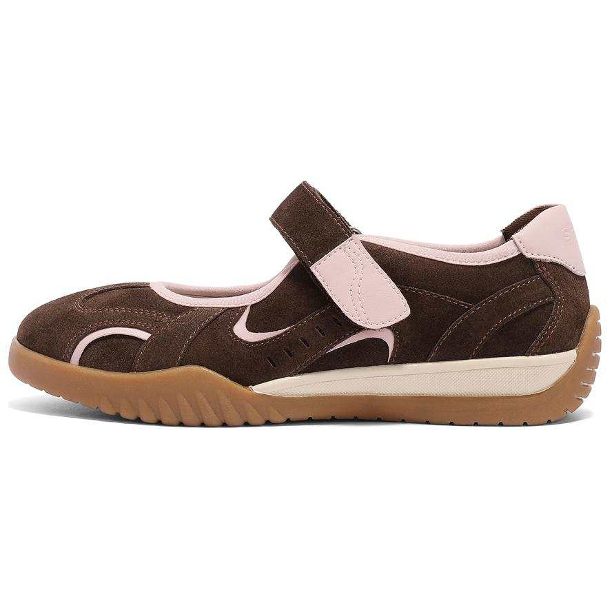 Senda Cow Split Leather Mary Jane Shoes Women's
