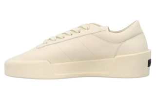 Fear Of God Leather Low top Skateboard Shoes Men's Beige