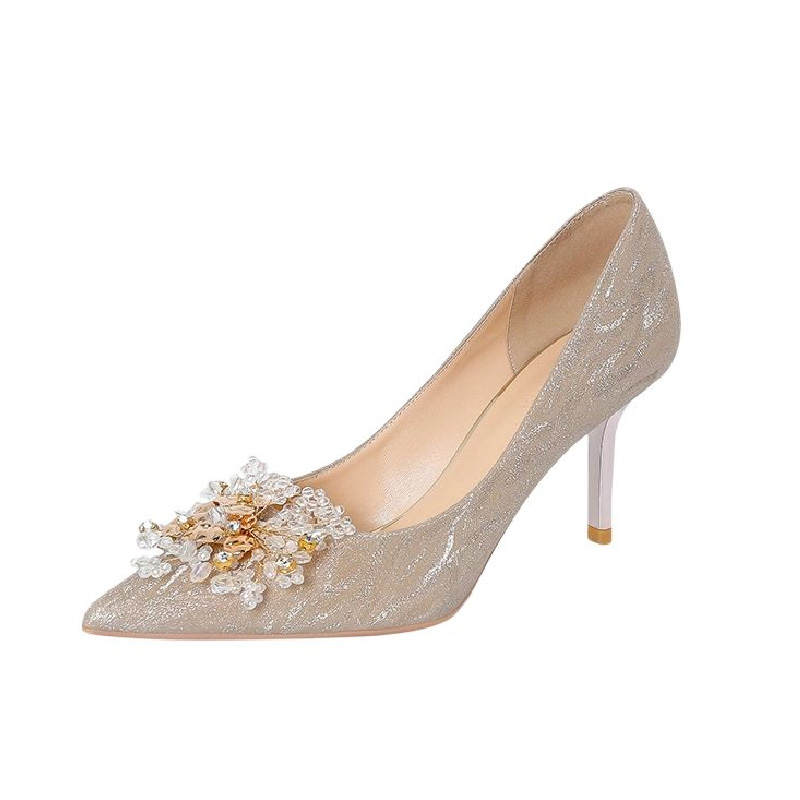 BIGTREE BIGTREE High Heels Women's Gold