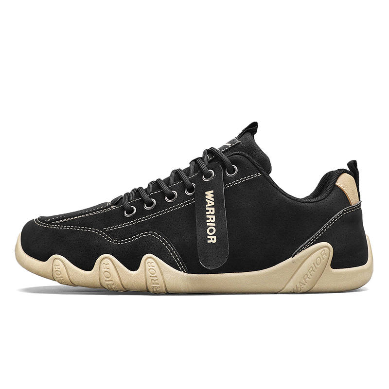 WARRIOR Warrior Low top Casual Shoes Men's Black Khaki