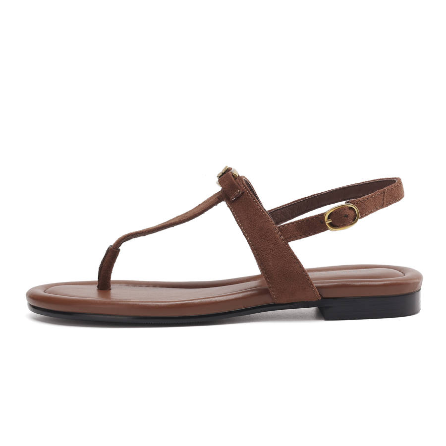 DAPHNE DAPHNE One Strap Sandals Women's Brown