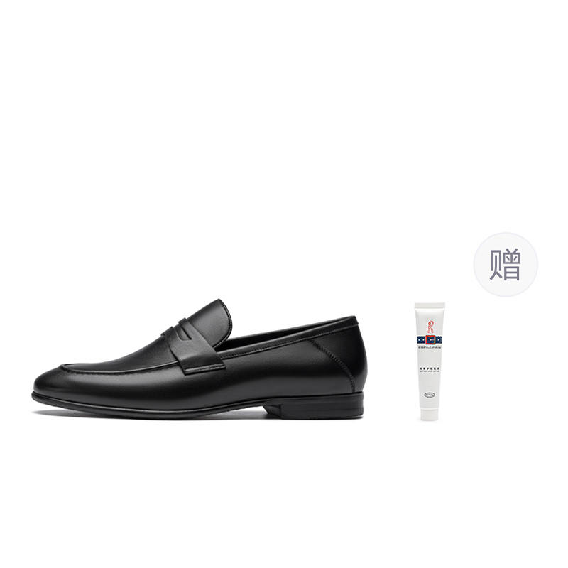 ROBERTA DI CAMERINO Cow Leather Casual Shoes Men's Black