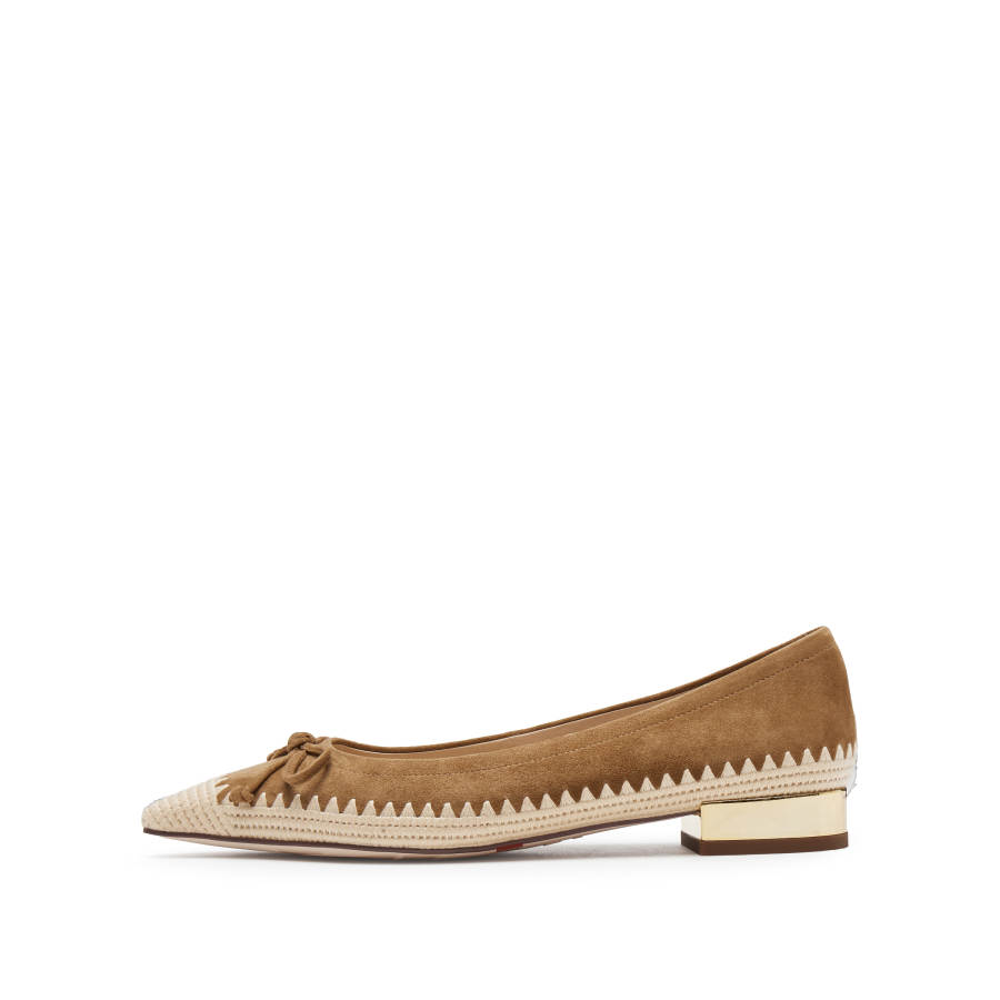 Staccato Dan Ya Aesthetics Sheepskin Casual Shoes Women's Vintage Dark Coffee