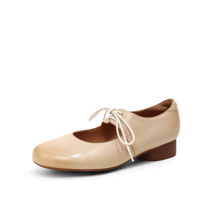 BOERDIQI Sheepskin Mary Jane Shoes Women's