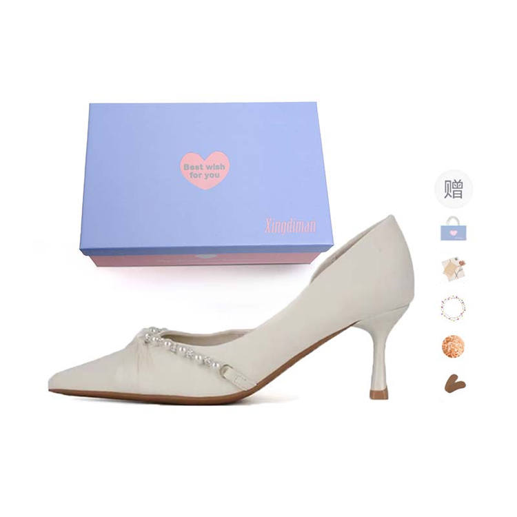 Xingdiman Pu Slim Heel High Heels Women's