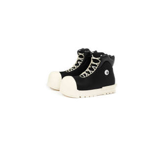 FREE WORLD ORDER Mesh Ankle Boots Unisex Black White