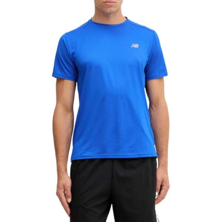 New Balance New Balance T Shirts Men's Blue Crew Neck