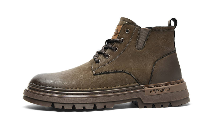 HLA HLA Ankle-Length Combat Boots 4cm Men's