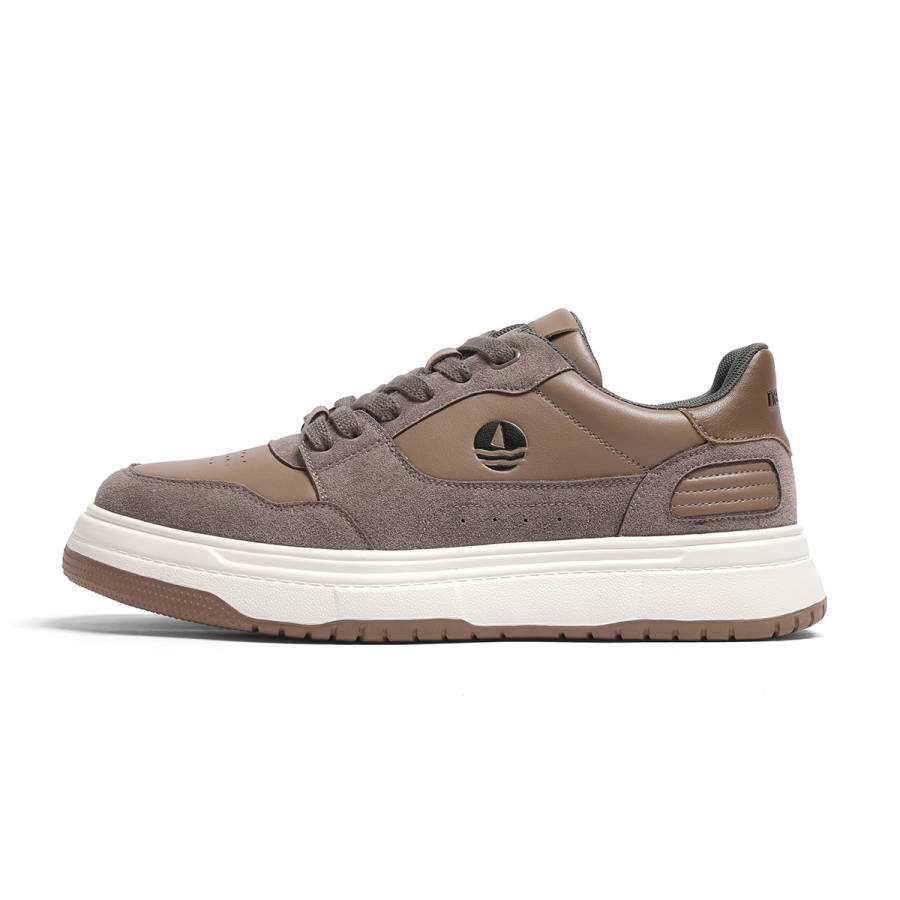NAVIGARE Microfiber Leather Low top Skateboard Shoes Men's