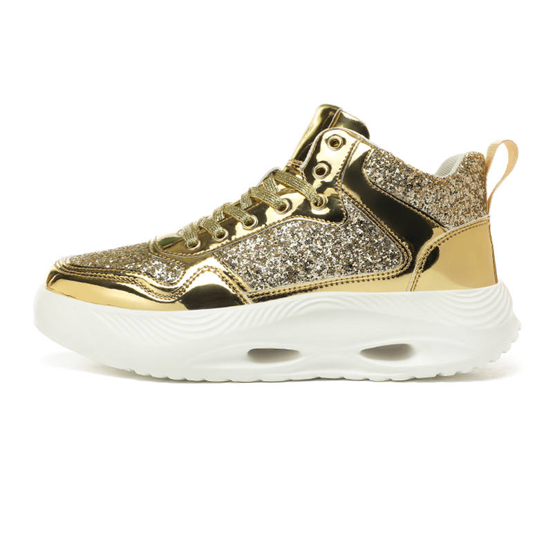 JANECO Leather Mid top Casual Shoes Unisex
