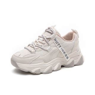 NORTHMORE Mesh, Leather Height Increasing Lightweight Breathable Chunky Sneakers Women's