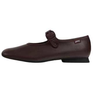CAMPER Casi Myra Fashion Trend Chunky Heel Mary Jane Shoes Women's Burgundy