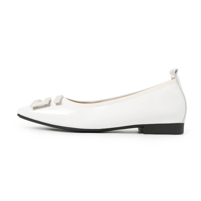Reemoor Top Grain Cow Leather Casual Shoes 1.5cm Women's
