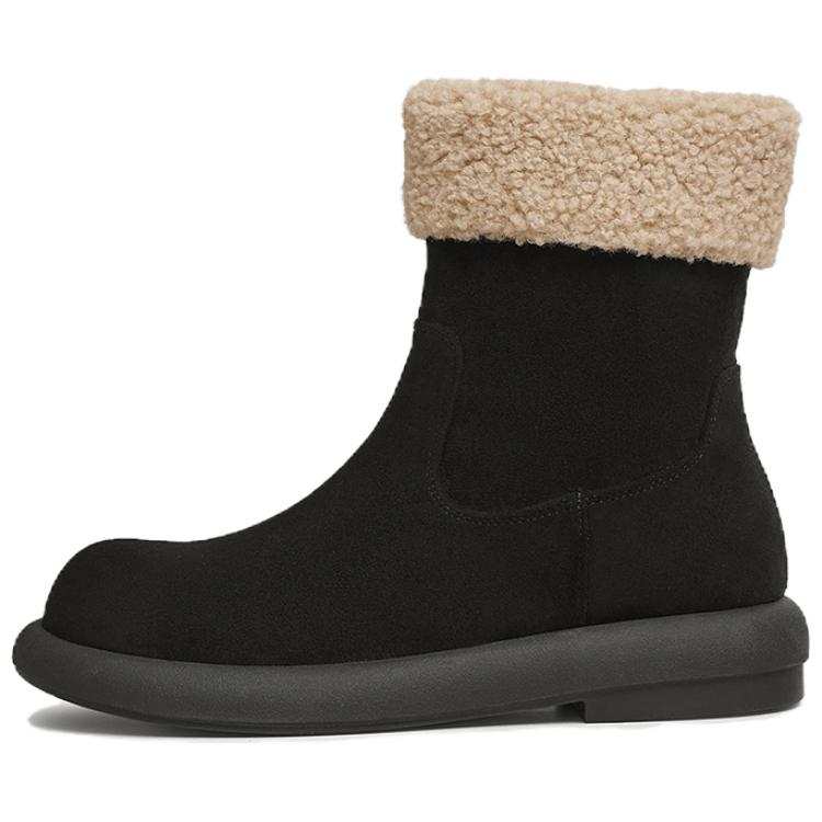 BASTO Fabric Thermal Short Snow Boots Women's