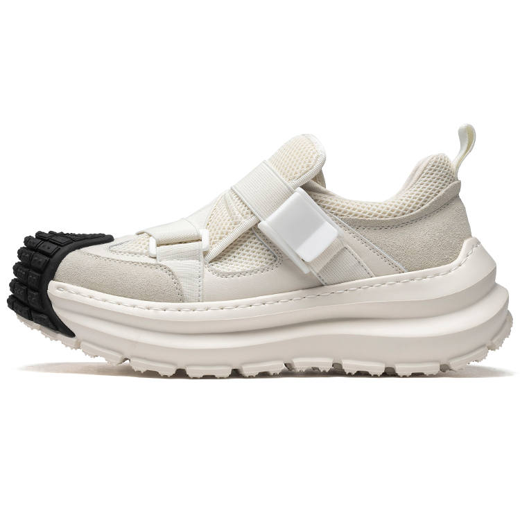 Anthony Miles Cow Leather Height Increasing Breathable Low top Casual Shoes Men's Ecru