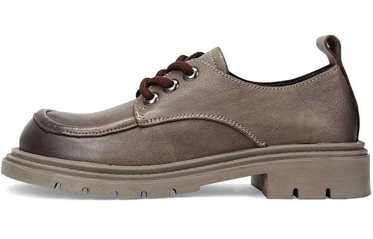 OCCAMAN Top Grain Cow Leather Casual Shoes Women's