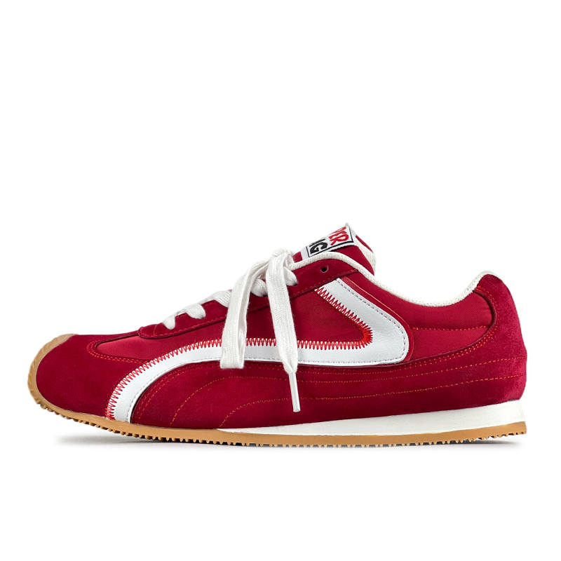 LuzaoT SUPER DRAG Lightweight Low top Casual Shoes Unisex Red