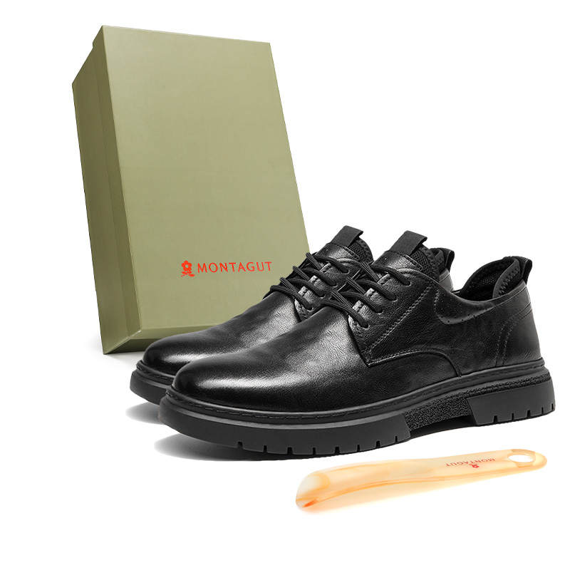 Montagut Men's Casual Shoes Men's Low Top Black/Brown