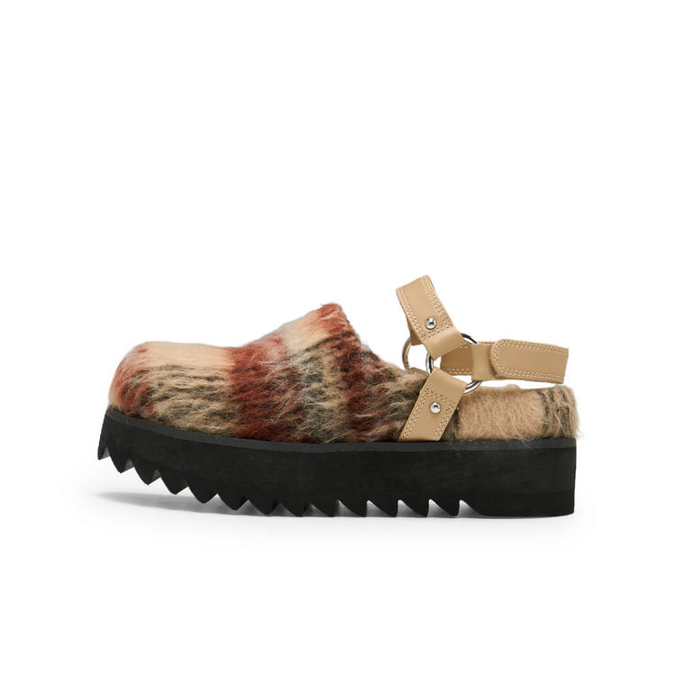 Lost In Echo Lost In Echo Outerwear Platform Height Increasing Double Strap Hook and Loop Birkenstock Style Shoes
