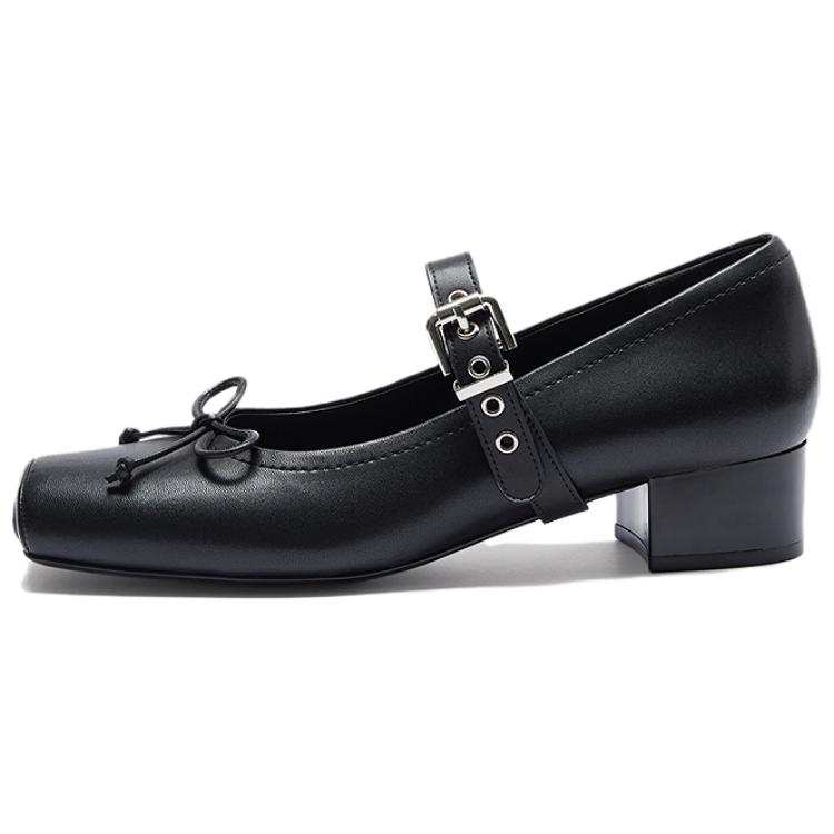 Le Saunda Synthetic Leather Mary Jane Shoes Women's
