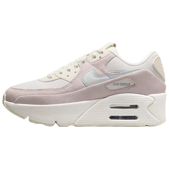 Nike Nike Air Max 90 Low top Casual Shoes Women's Gray Pink