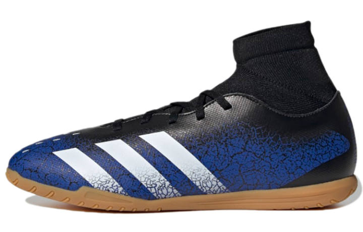 Adidas Adidas Predator Freak .4 Comfortable Abrasion Resistant Soccer Shoes Men's Blue Black White
