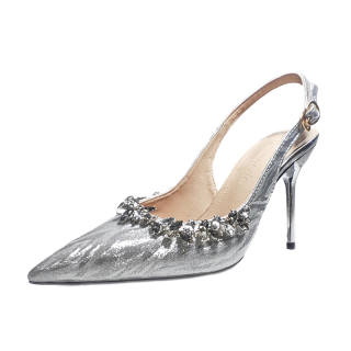 AJPAP Pu Slim Heel High Heels Women's